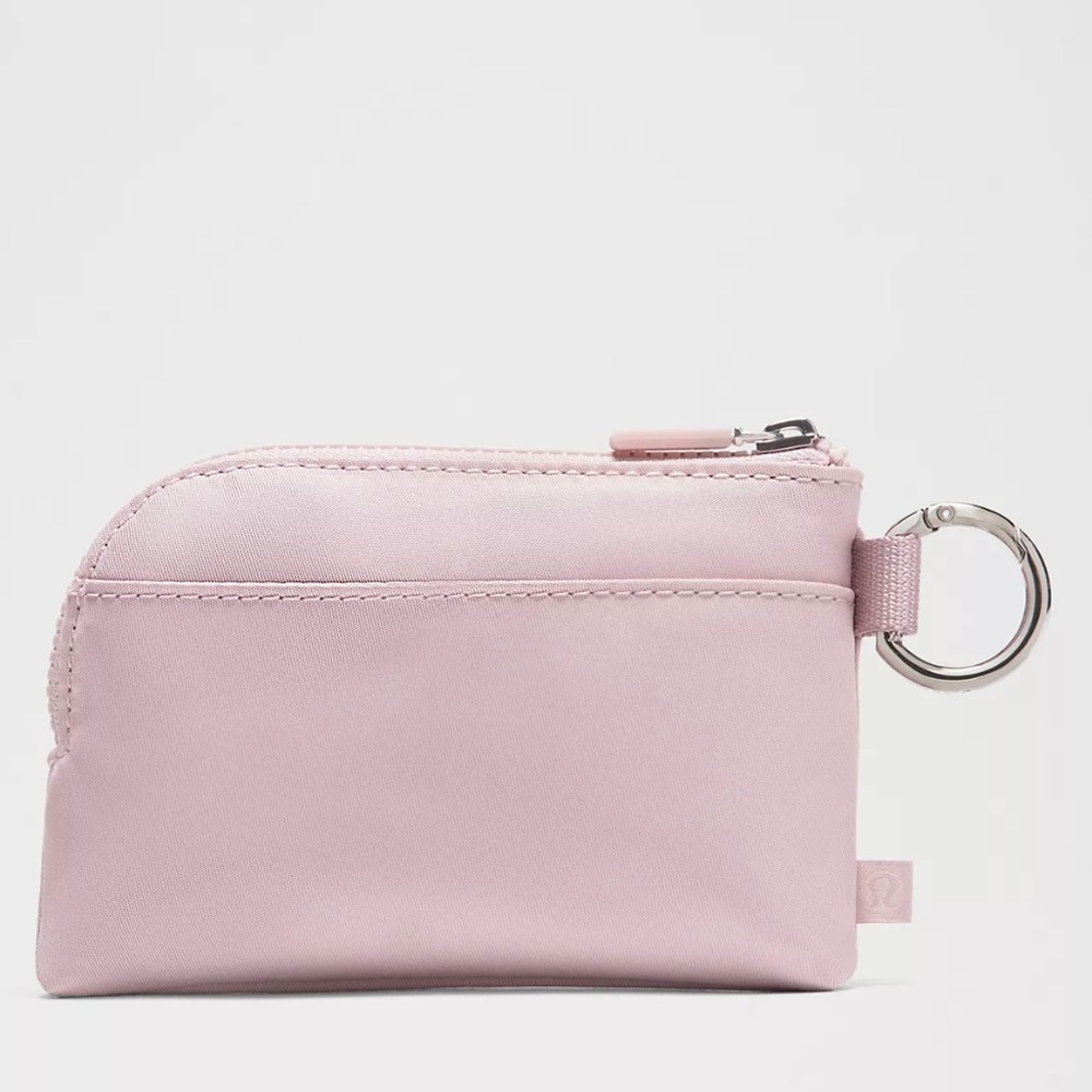 Lululemon Athletica Pink Clippable Card Pouch - Picture 2 of 7